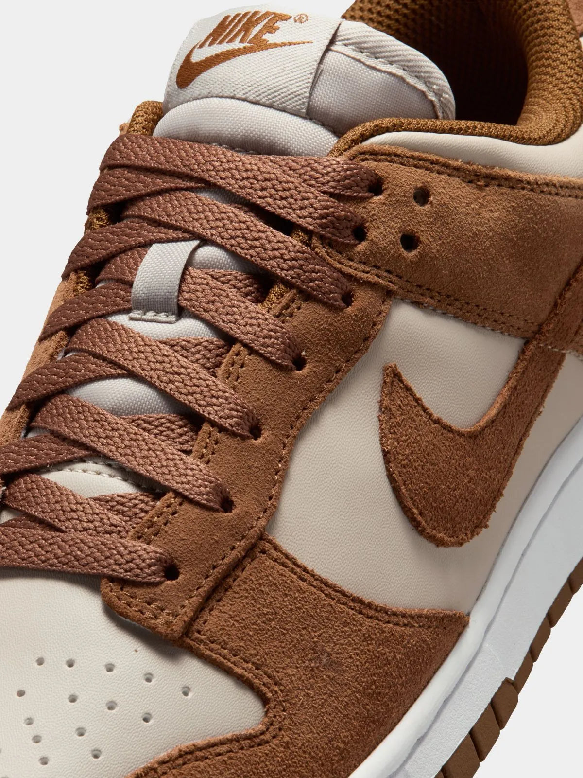 Nike Dunk Low Suede Light British Tan/Cream II/White Sneaker