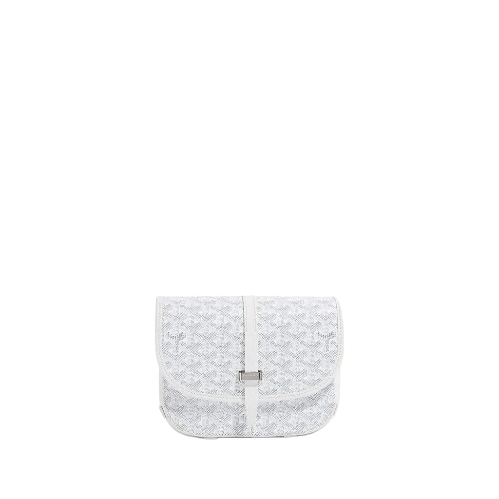 GOYARD BELVEDERE PM “WHITE”