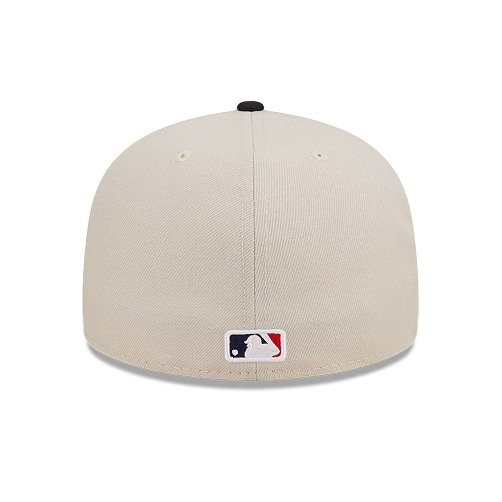 Atlanta braves athletics 59FIFTY Side Patch classic white