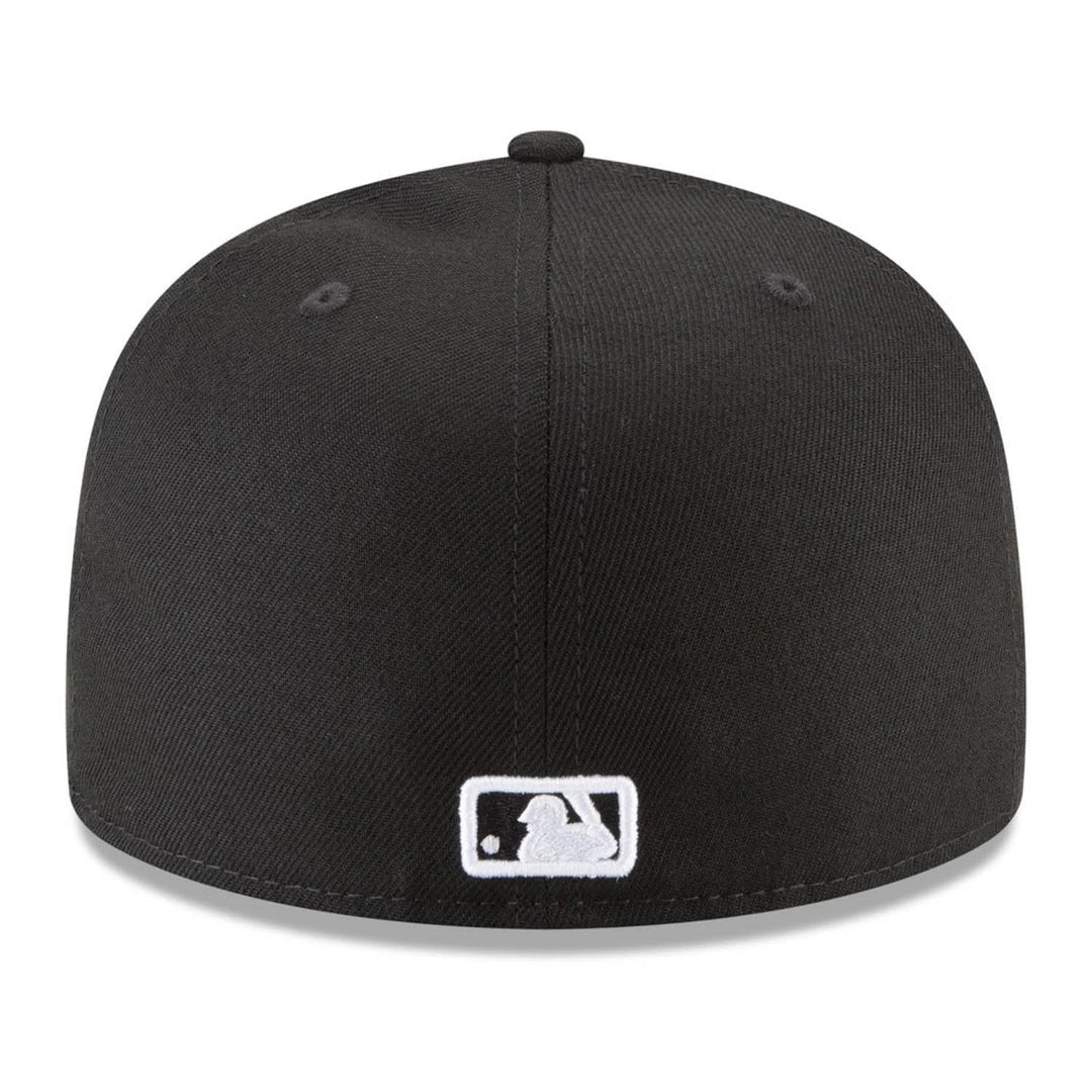 NEW ERA BOSTON RED SOX BLACK 59FIFTY FITTED HAT