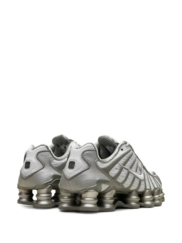 Shox TL "Light Silver/White/Light Army" sneakers