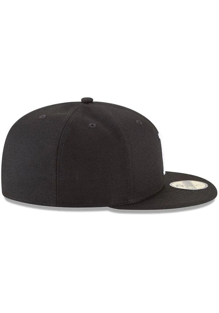 NEW ERA BOSTON RED SOX BLACK 59FIFTY FITTED HAT