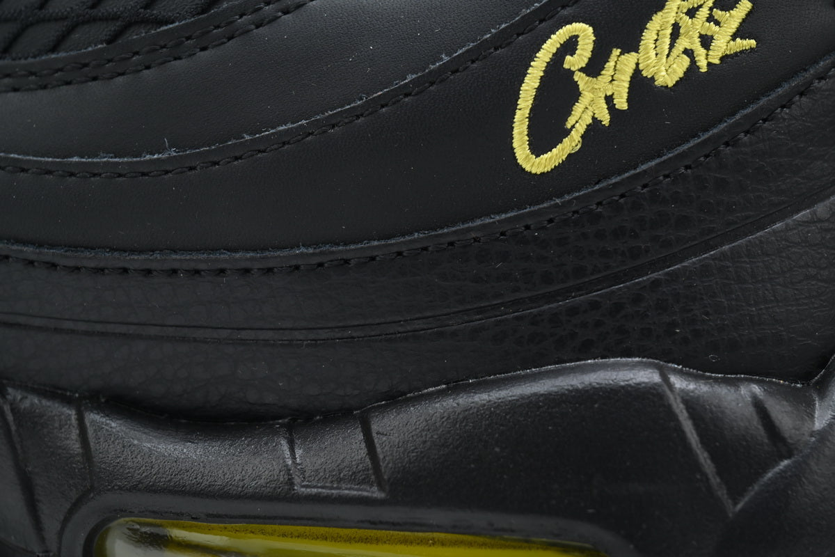 Corteiz x Air Max 95 SP Black Tour Yellow